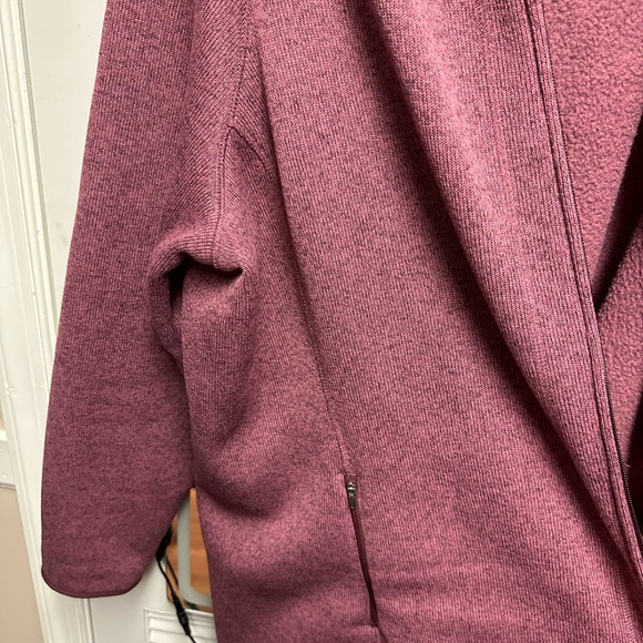 LL Bean Sweater Fleece Coat - Picture 5 of 10